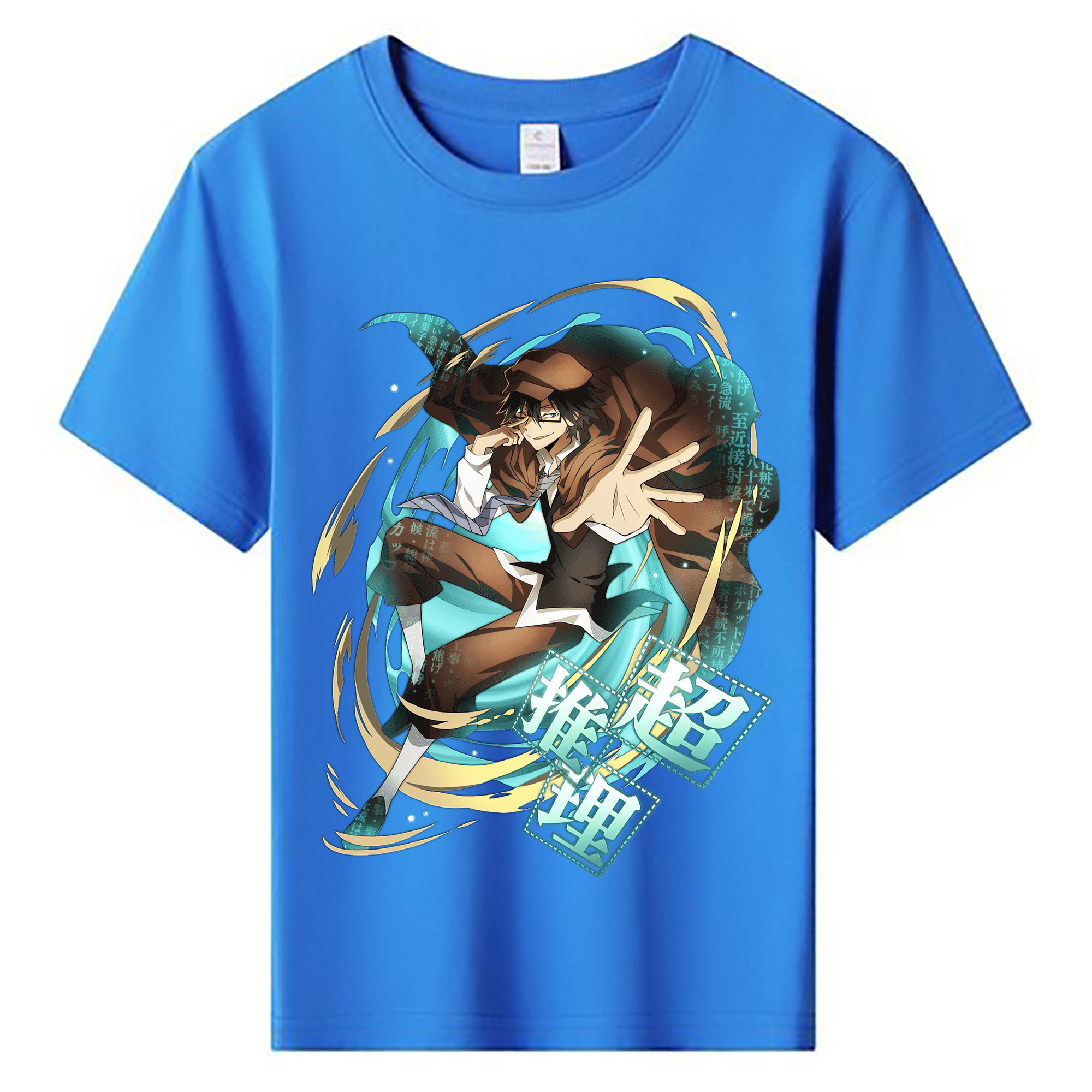 （画像用） 文豪ストレイドッグス Bungo Stray Dogs 綿100％キッズTシャツ（フロントプリント）